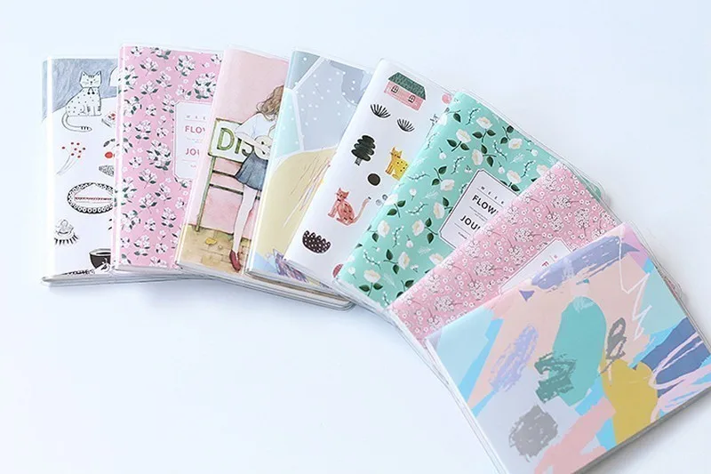 1 шт. A6 Kawaii PVC блокнот Bullet Journal Sketchbook милый дневник еженедельник блокнот офисные школьные канцелярские принадлежности 016033
