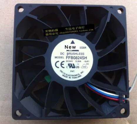 

Temperature-controlled and high-volume fan speed measurement of original FFB0824SH 24V 0.28A 8cm 8025