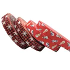 10Y 16 мм Снежинка решетки на Рождество с принтом (на голову эластичная повязка для головы с полосы поделки своими руками ремешок браслет аксессуары вечерние украшения