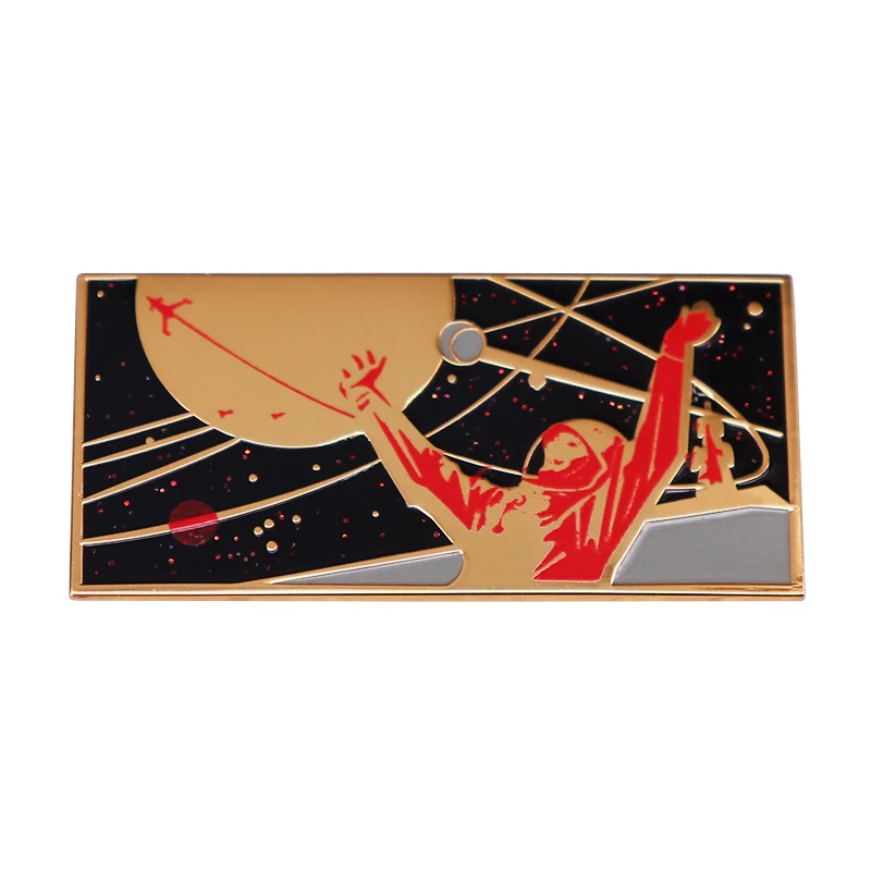 CCCP советская космическая мечта астронавт Гагарин брошь Космос сувенир подарок |