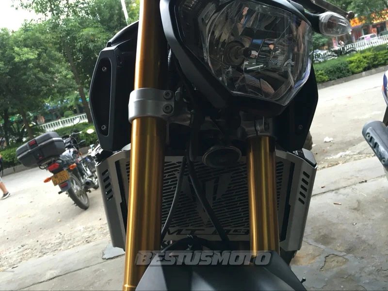 Защитная крышка для радиатора мотоцикла Yamaha MT09 Tracer FZ09 2014 2019 2015 2016 2017|Накладки и
