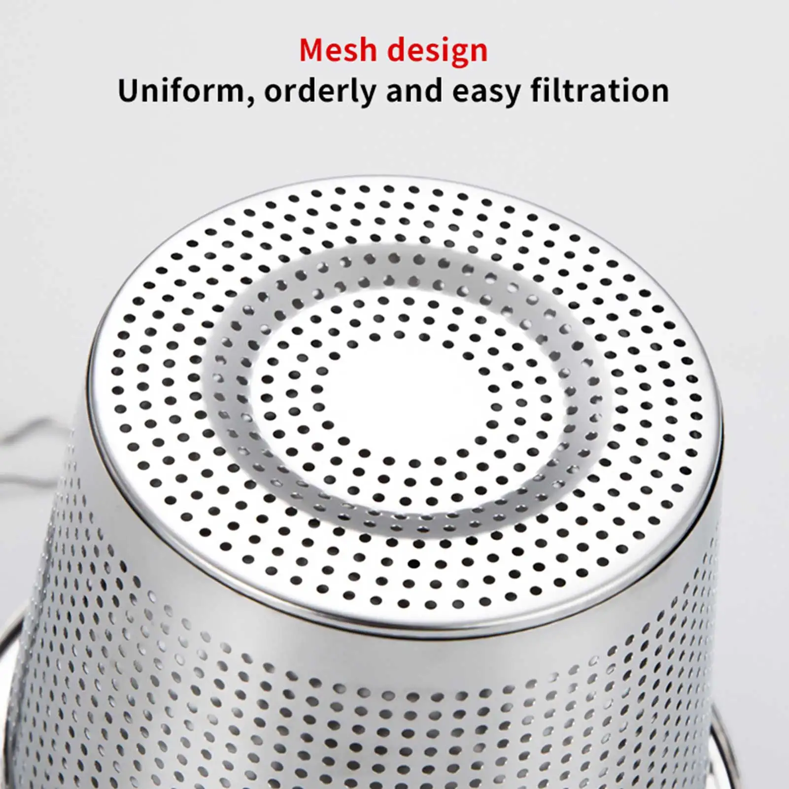 

Tea Strainer Filter Leak 304 Stainless Steel Tea Infuser Barrel Multifunction Mesh Herbal Reusable For Teapot Home Kitchen Tool