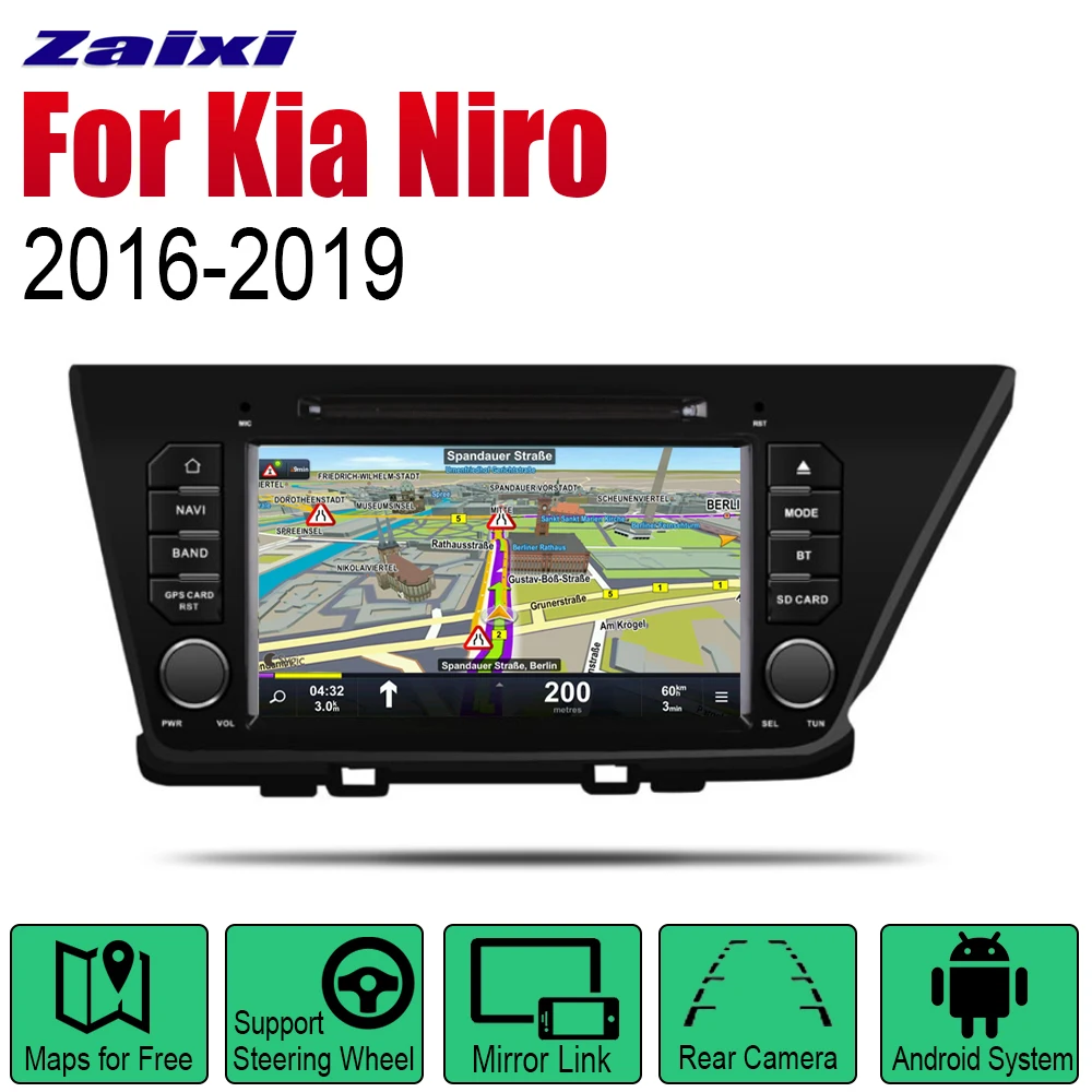 Автомобильные аксессуары для Kia Cerato Sephia Spectra 5 2003-2009 Android GPS-навигация DVD