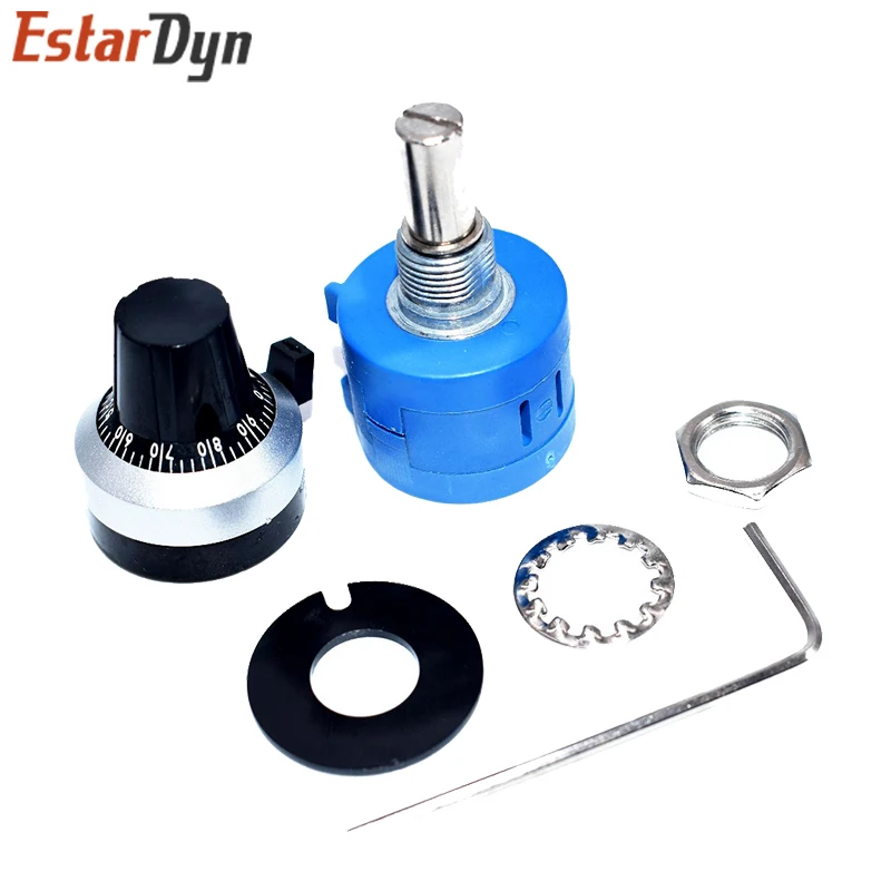 Прецизионный многооборотный потенциометр 3590S-2-103L 3590S 10K Ом 10 колец регулируемый