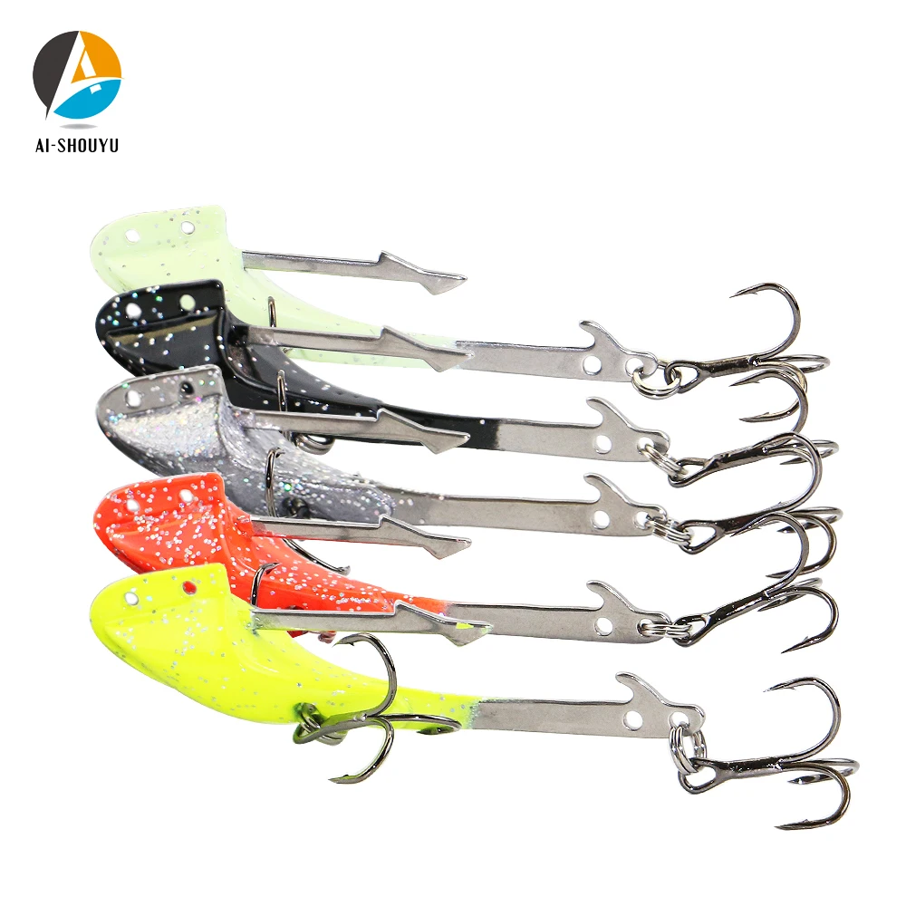 Флуоресцентный рыболовный крючок из углеродистой стали 1 шт. 60 мм 13 г 76 23 | Спорт и