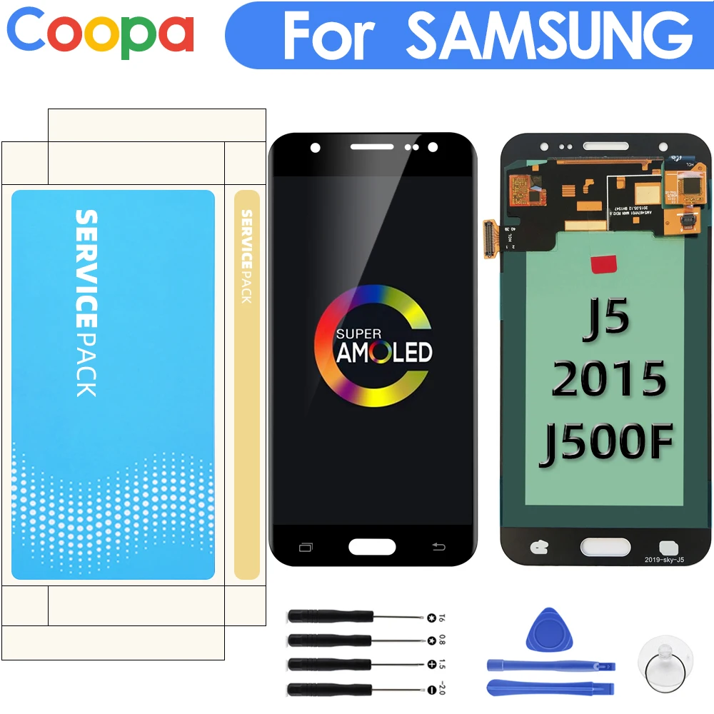 ЖК дисплей 5 0 &quotSuper AMOLED для Samsung Galaxy J5 2015 J500 J500F J500FN J500H с сенсорным экраном и