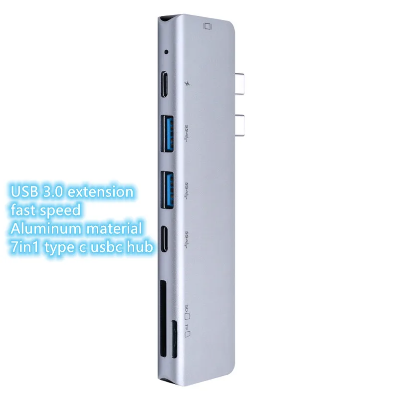 

Док-станция 7 в 1 с USB-портами и кардридером 4K