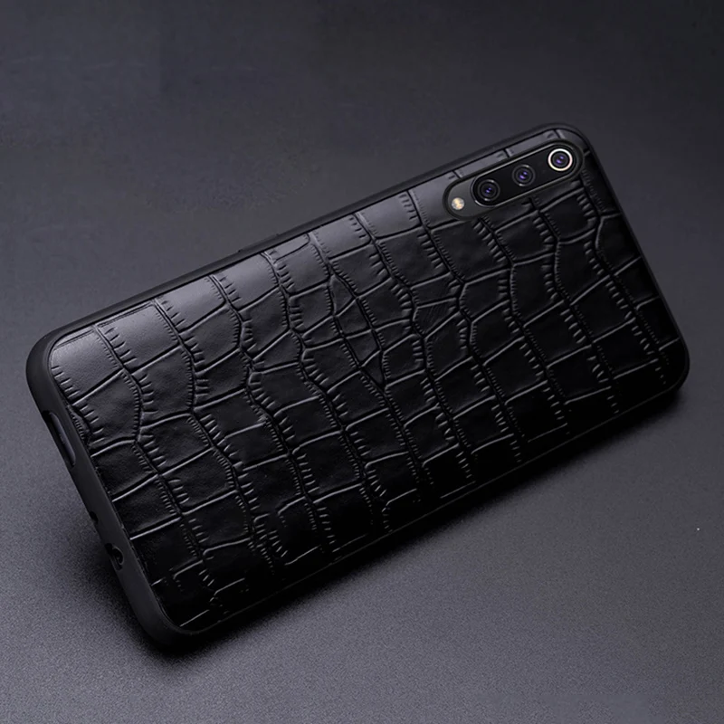 Чехол для телефона для Xiaomi 8 9 se 9T A1 A2 A3 lite Max 3 A3 Poco F1 чехол для Redmi 5 6a 7a Note 5, 6, 7, 8 Pro крокодиловой кожи текстуры