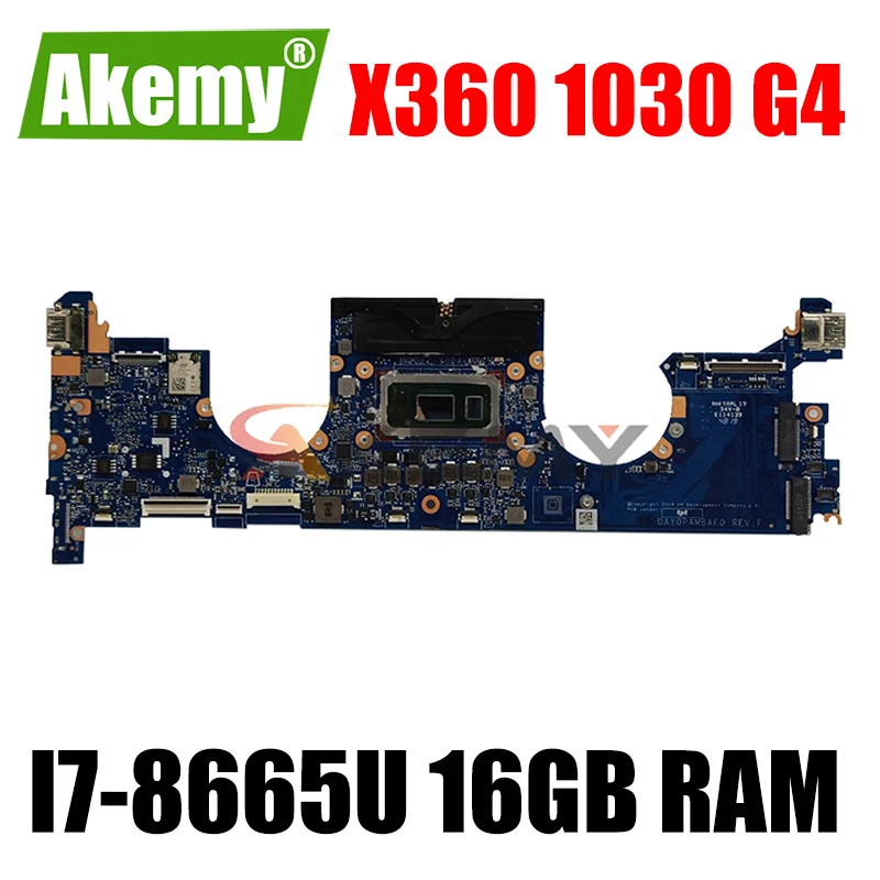 

Akemy L70771-601 с i7-8665U Процессор 16 Гб Оперативная память для HP x360 1030 G4 ноутбук материнская плата DAY0PAMBAF0 тестирование 100%