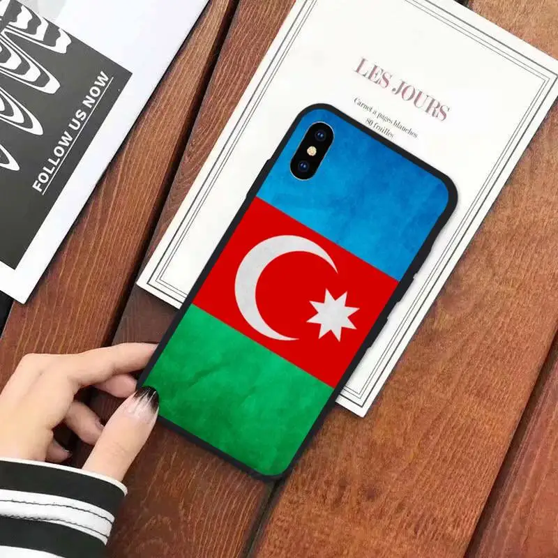 

Azerbaijan buta flag fashion design pattern Phone Case for iPhone 11 12 mini pro XS MAX 8 7 6 6S Plus X 5S SE 2020 XR