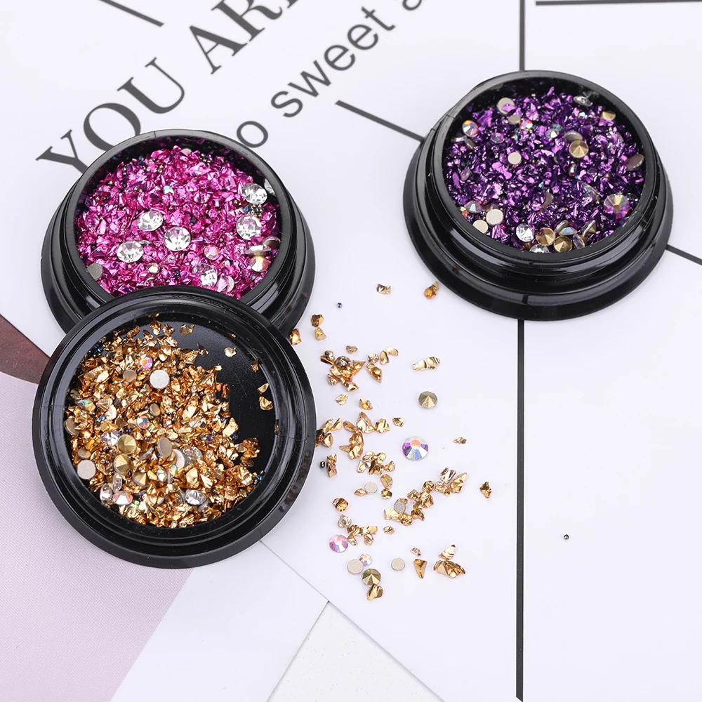 Стразы Украшения для дизайна ногтей Кристаллы ювелирные изделия камни