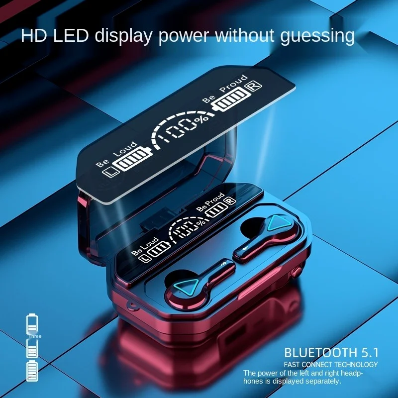 TWS-стереонаушники с поддержкой Bluetooth 5 0 и зарядным футляром на 2000 мА · ч |