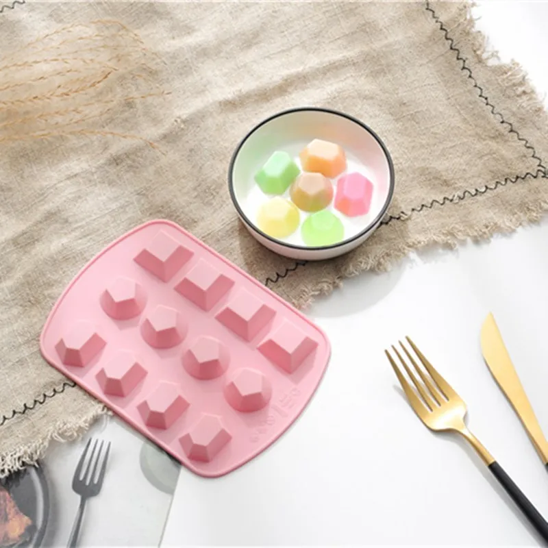 3D Алмазный драгоценный камень JO LIFE кубик льда инструмент для украшения торта