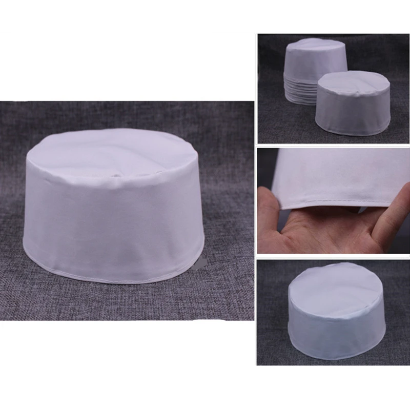 Мусульманская мужская шапка хлопковая белая бархатная молитва мусульманская