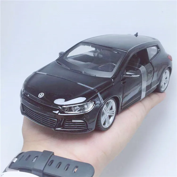 Изысканная серия 1:24 Scirocco R модель сплава, моделирование литья под давлением Расширенная коллекция и Подарочное украшение
