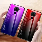 Градиентное закаленное стекло для Xiaomi Redmi Note 9s Redmi 10X 5G Redmi 9A 9C Note 8T Note 7 Note 4X противоударный защитный чехол