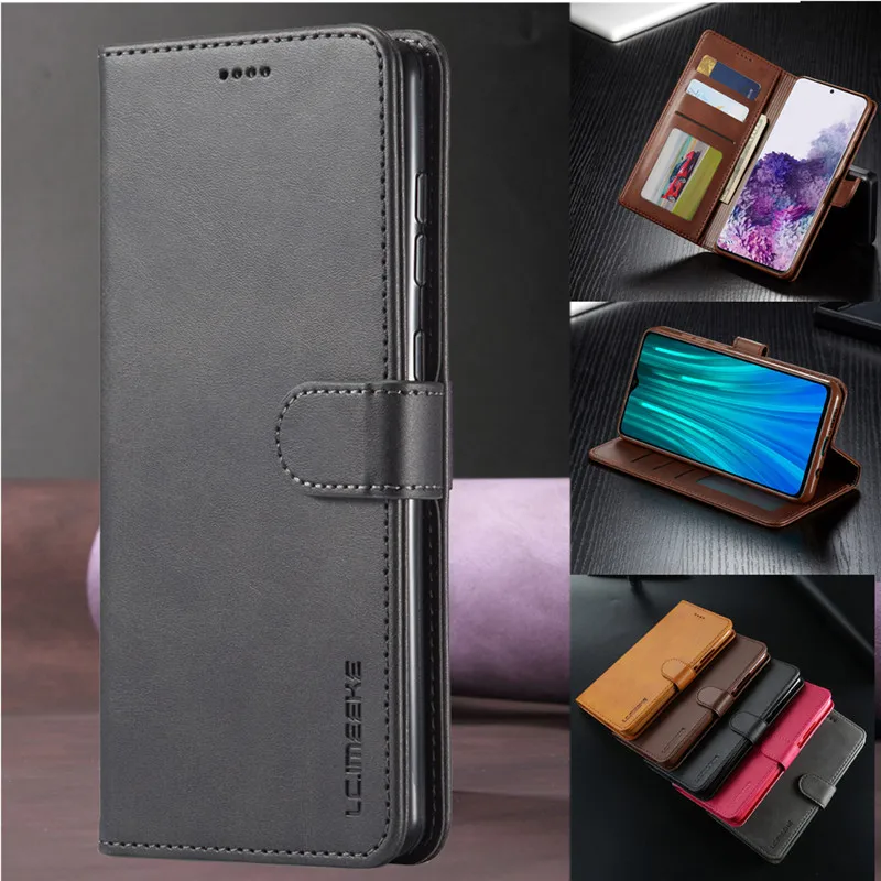

Case For Redmi Note 10 Case Wallet Leather Flip Cover Redmi Note 4 5 7 8 9s 9 Pro 10 5G Phone Case For Xiaomi Mi 10T Lite A2 9T