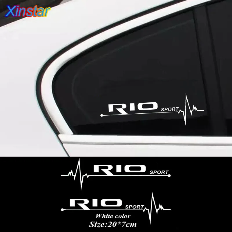 

Car windows sticker for KIA Sportage R rio