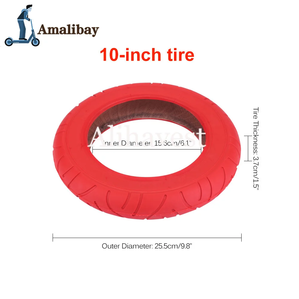 Для Xiao mi M365 электрический скутер 10 дюймов шины Amalibay Камара утолщение трубки для Xiaomi mi скутер M365 Pro Xio mi M365 запчасти