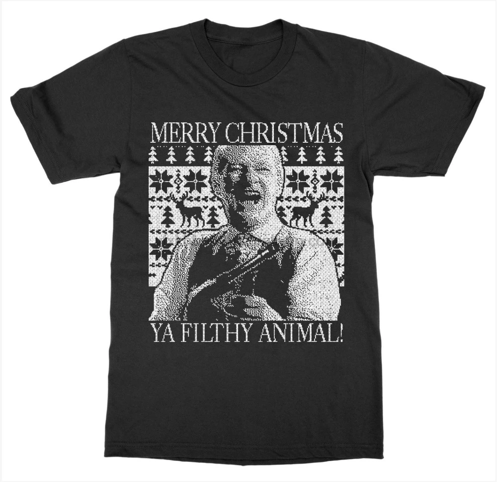 Футболка повседневные мужские футболки Ya Filthy Animal Home Alone футболка веселые для