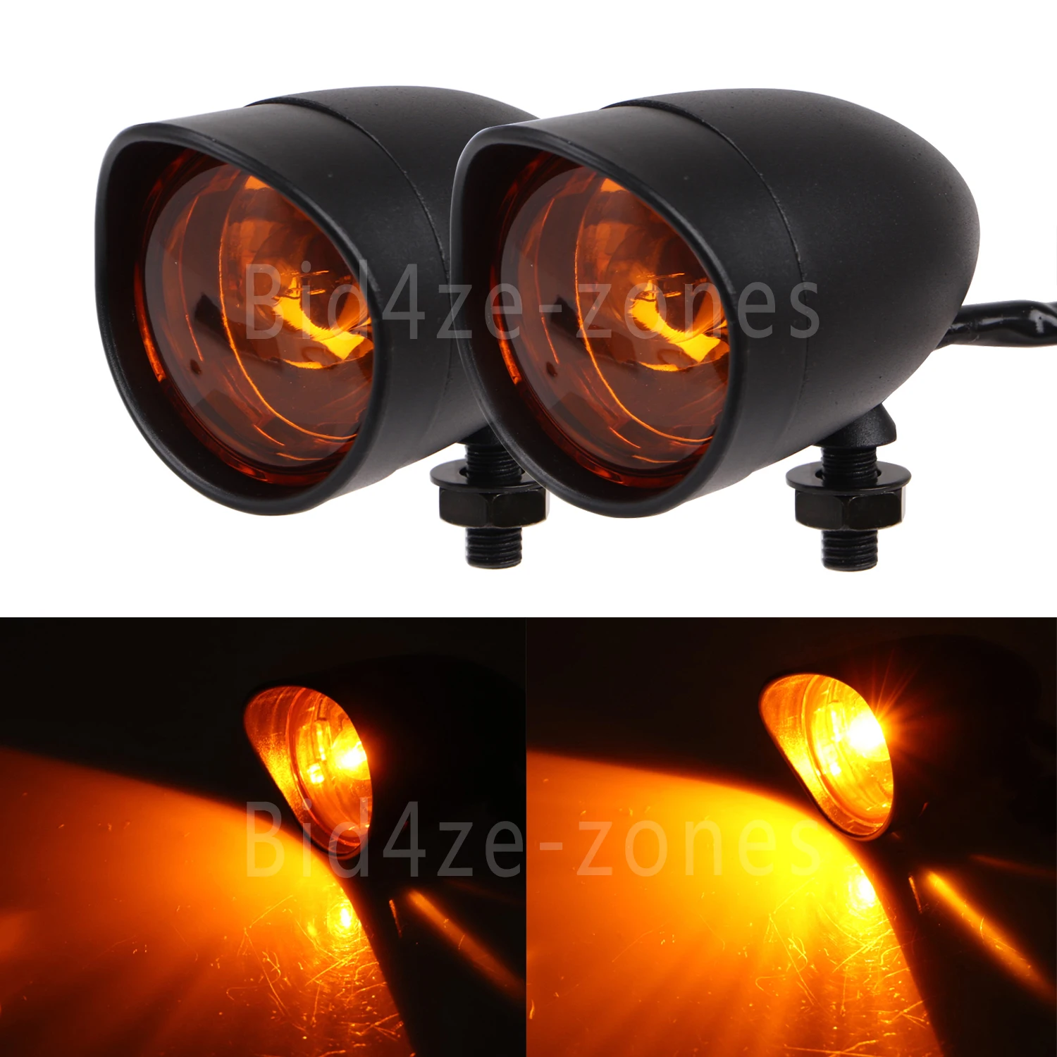 Аксессуары для мотоцикла 2 5 &quotкруглый передний козырек пуля указатели поворота