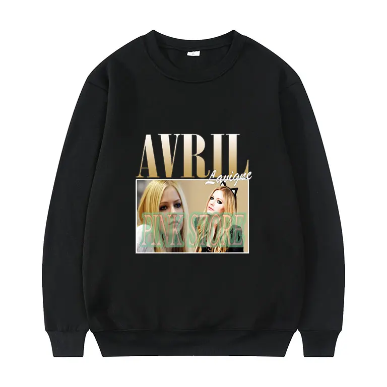 

Classic Canada Singer Avril Lavigne Print Sweatshirt Give Girlfriend A Gift Hip Hop Streetwear New Oversized EU Size Sweatshirts