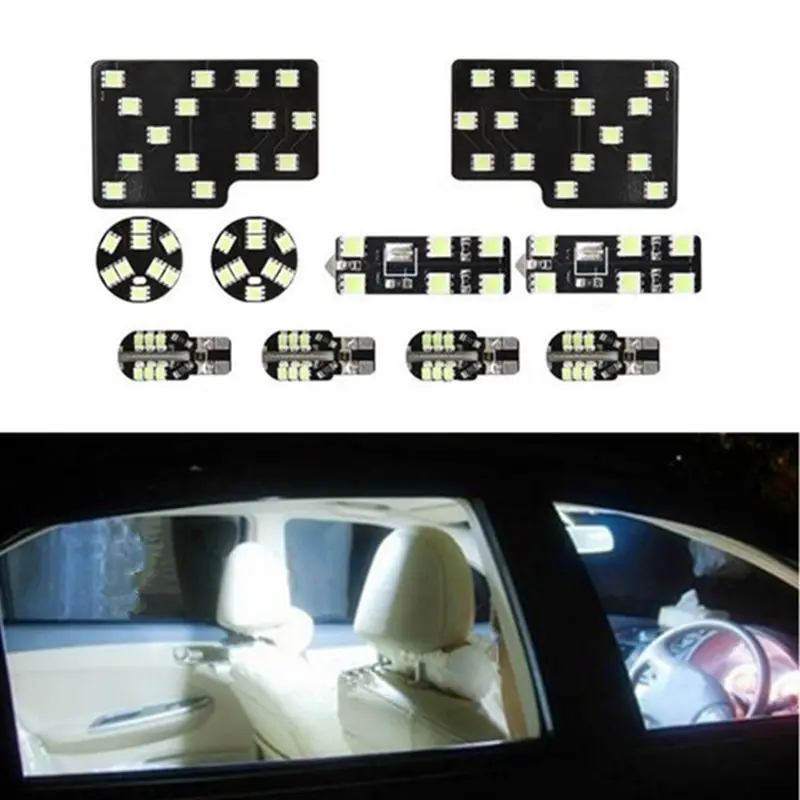 Автомобильные аксессуары Rockeybright 10 шт. светодиодная купольная интерьерная лампа