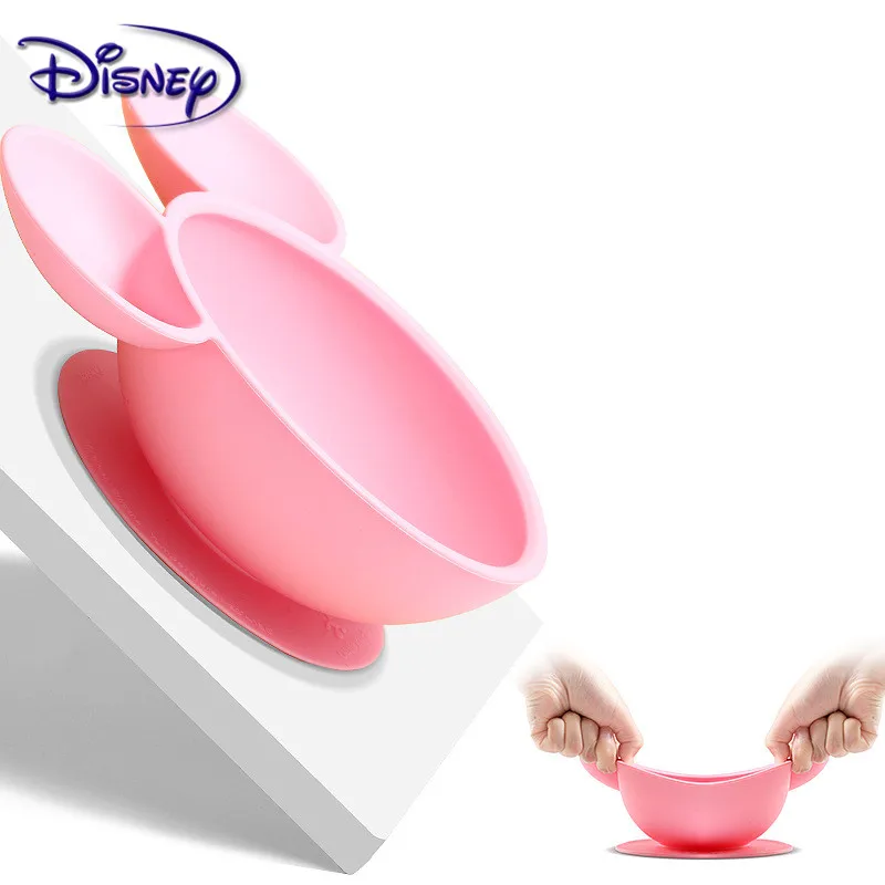 Силиконовая миска Disney набор детской посуды из мультфильма Детская обеденная