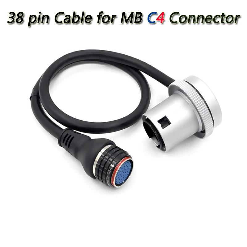 Лучшее Качество MB star C4 c5 sd соединение OBD2 кабели 38PIN/14PIN/OBD 16PIN LAN Главный кабель obd2