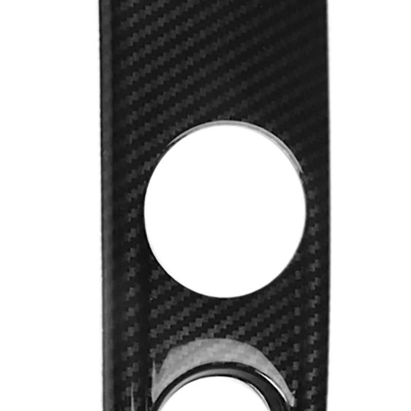 

for Mercedes-Benz Smart 451 Fortwo Carbon Fiber ABS Car Gear Shift Knob Panel Frame Cover Trim Car Styling