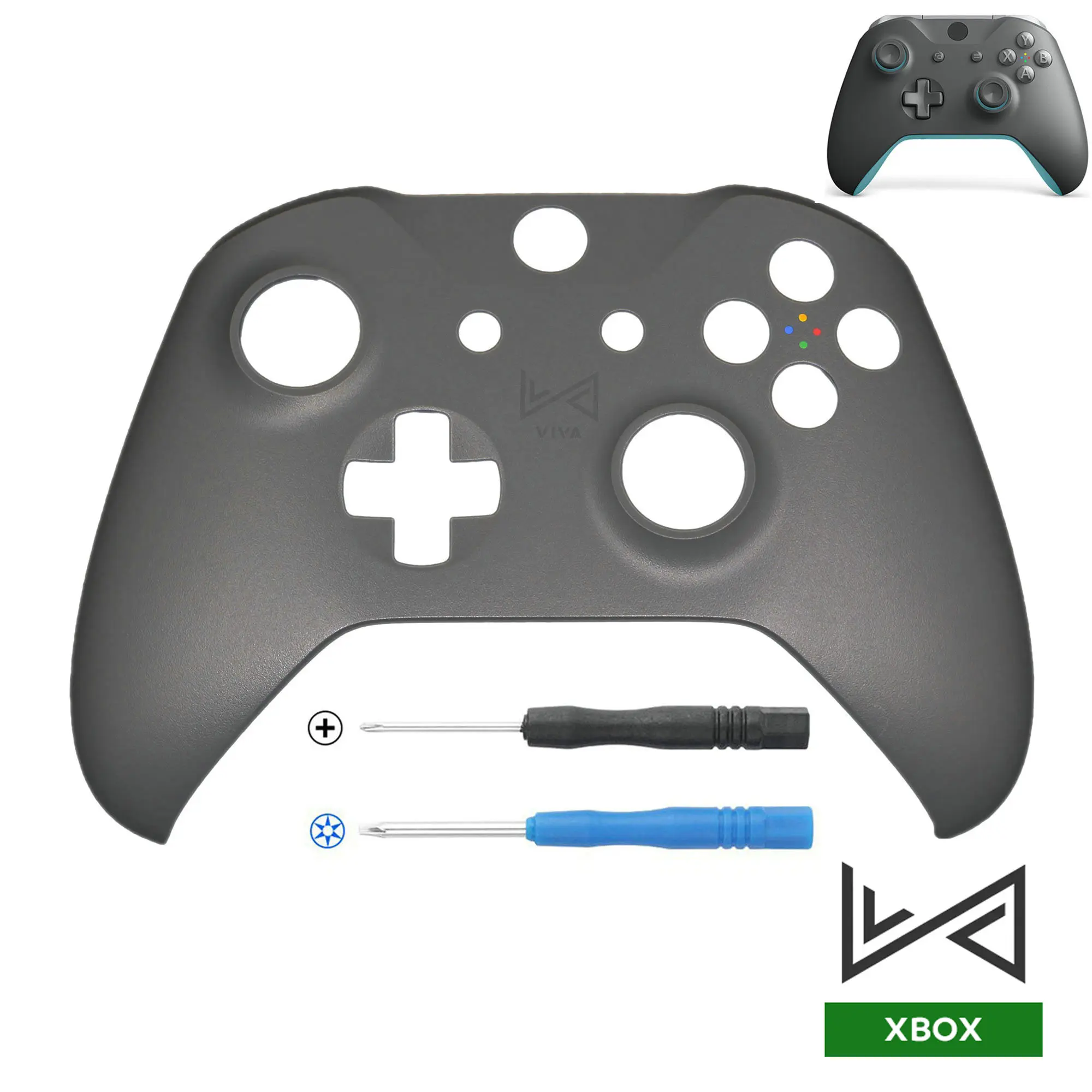 Запасная часть для Xbox One тонкий контроллер Пластик Корпус передняя корпуса