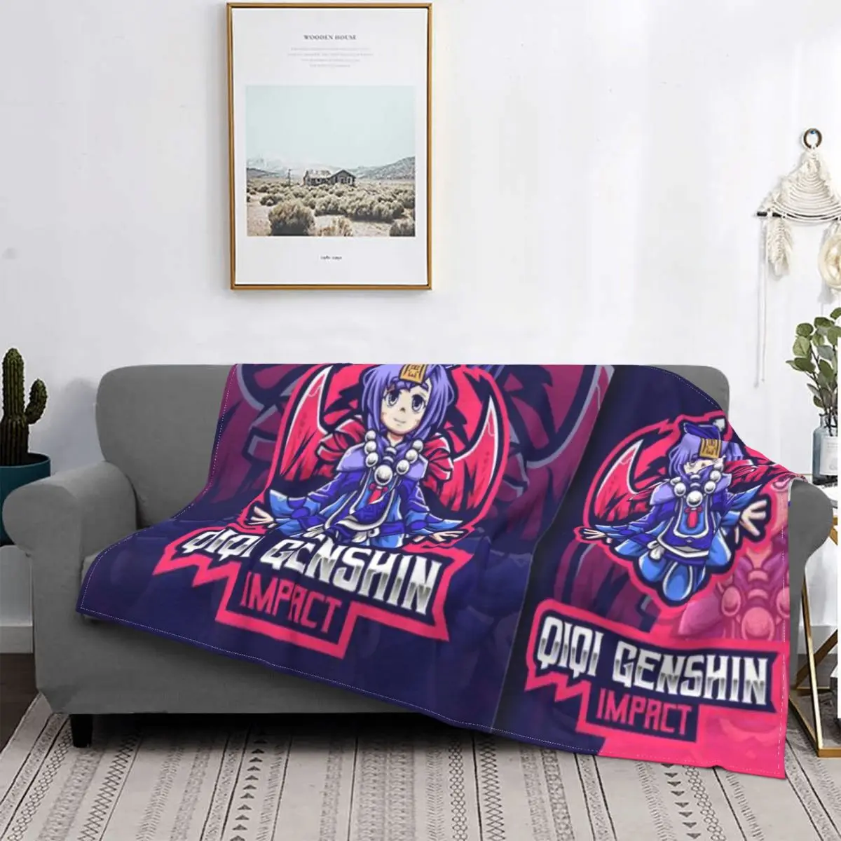

Genshin Impact 22 Blanket Bedspread Bed Plaid Blankets Bed Blanket Blanket Hoodie Thermal Blanket Home Textile Luxury