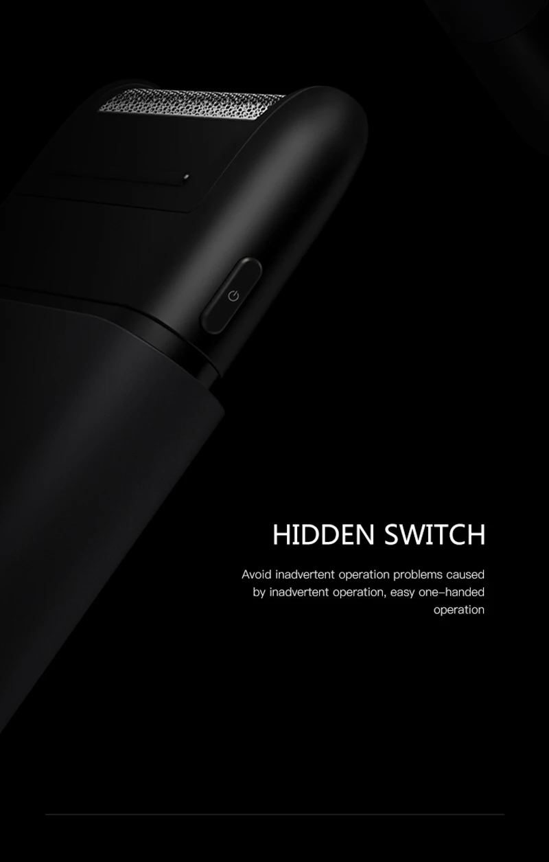 Xiaomi электробритва для мужчин Smart Mini Mobile бритвы полностью металлический средства ухода за кожей триммер беспроводной