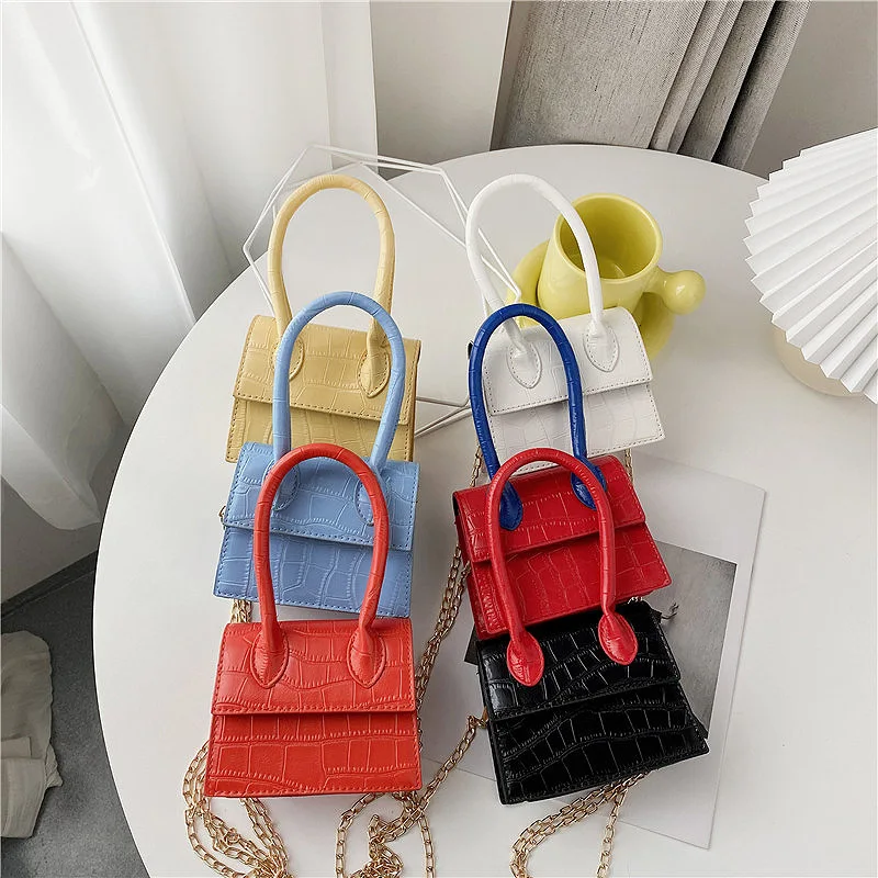 

Детская сумка, миниатюрная сумка через плечо из искусственной кожи, сумки через плечо, модные сумки для девочек с крокодиловым узором, Женск...