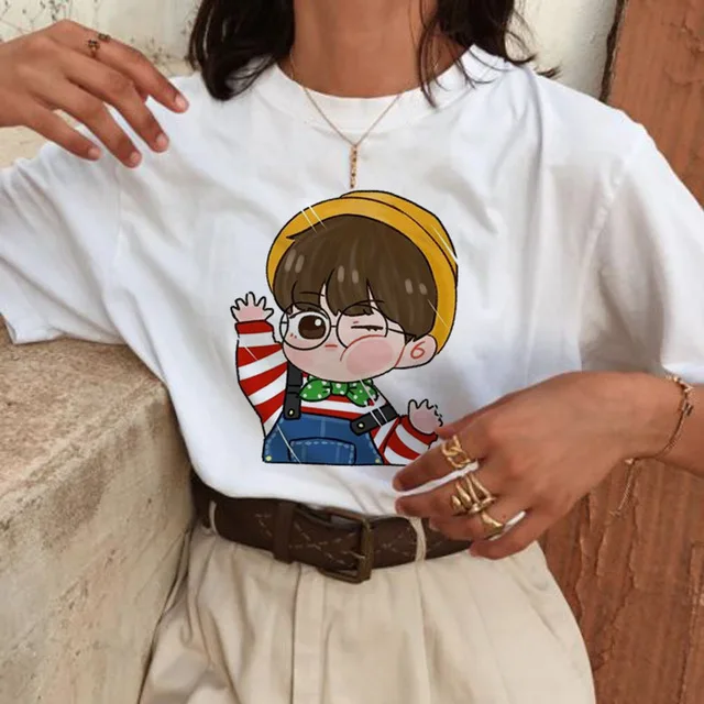 ERNESTNM летняя Горячая распродажа Повседневная Свободная Женская футболка размера