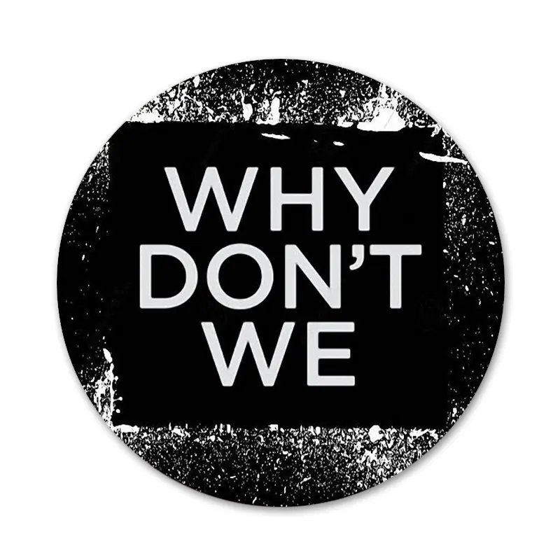 58 мм зачем нужен надписью Don't Мы значок брошь заколка аксессуары для одежды