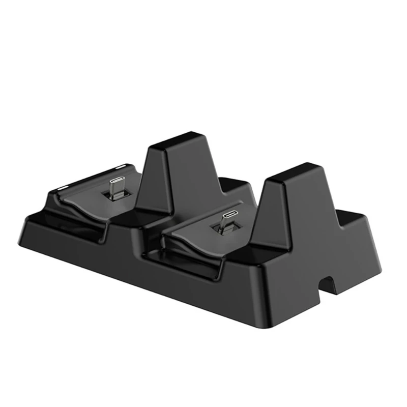 

Double Charger Dock,2 in1 Gamepad Charging Station Holder for PS5,Charger Base with Anti-slip Pad K3NB
