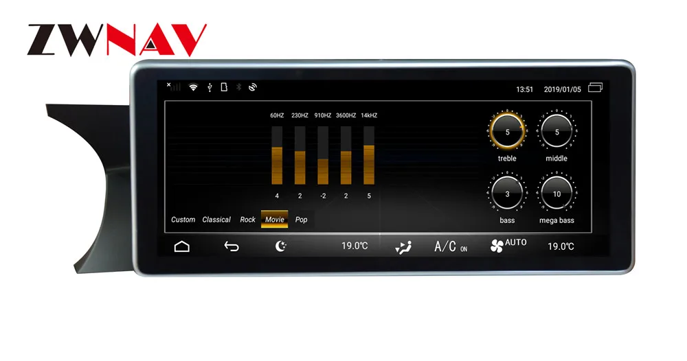 Android 9 4GB RAM Car GPS navigation headunit For Mercedes-Benz C C204 C180 C200 2011- multimedia player radio tape recorder