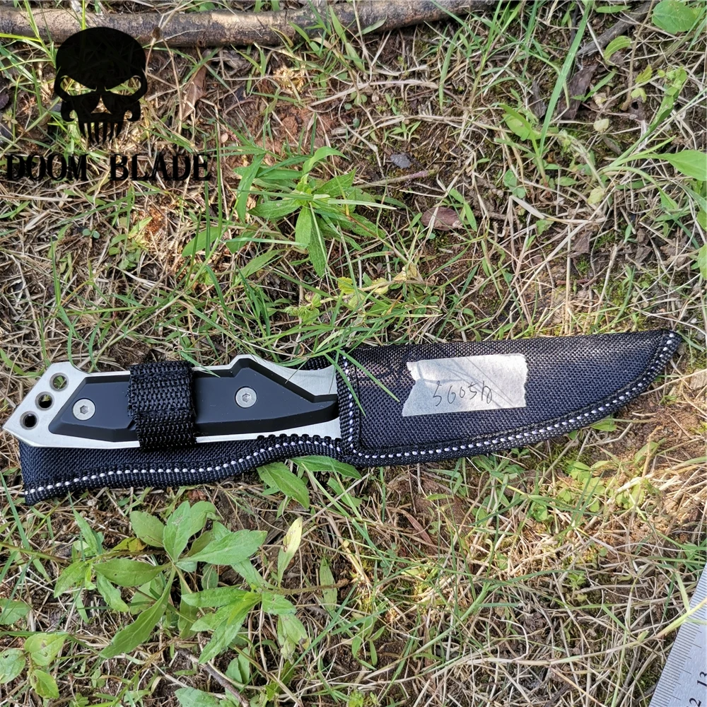 Тактический прямой нож для выживания в дикой природе ножи самообороны рыбалки
