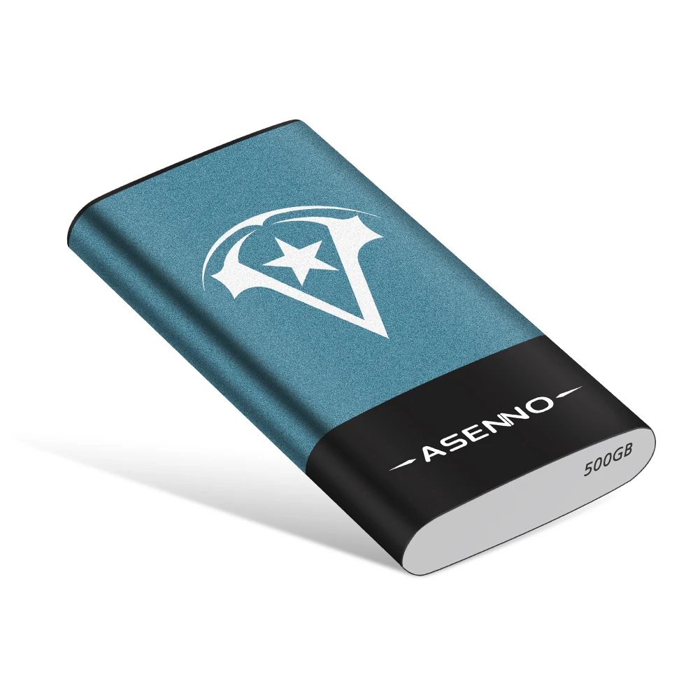 

ASENNO портативный SSD 500 Гб, высокопроизводительный внешний твердотельный накопитель для компьютера core i7
