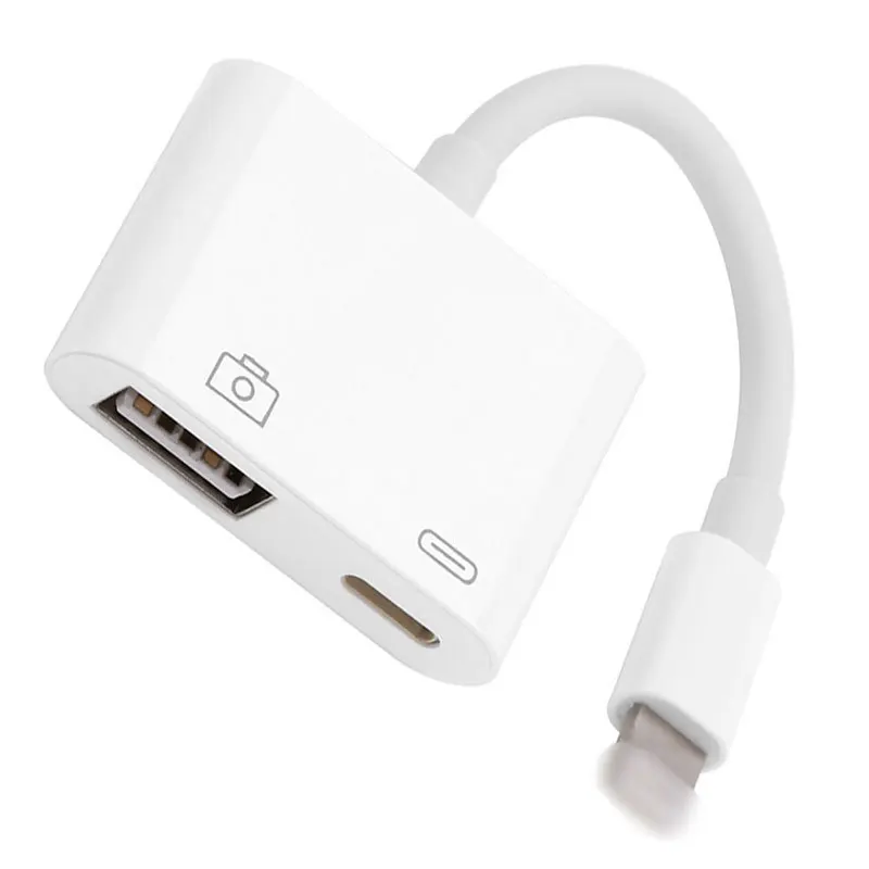 OTG адаптер для iphone X 7 8 6 5 Plus XS MAX XR Синхронизация данных зарядное устройство Lightning