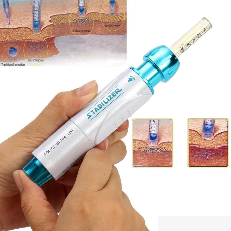 Thesera Hyaluron Pen Atomizer Sterile Hyaluronic Acid Anti Wrinkle Lip Lifting Injection Ampoule Head Syringe Gun | Красота и