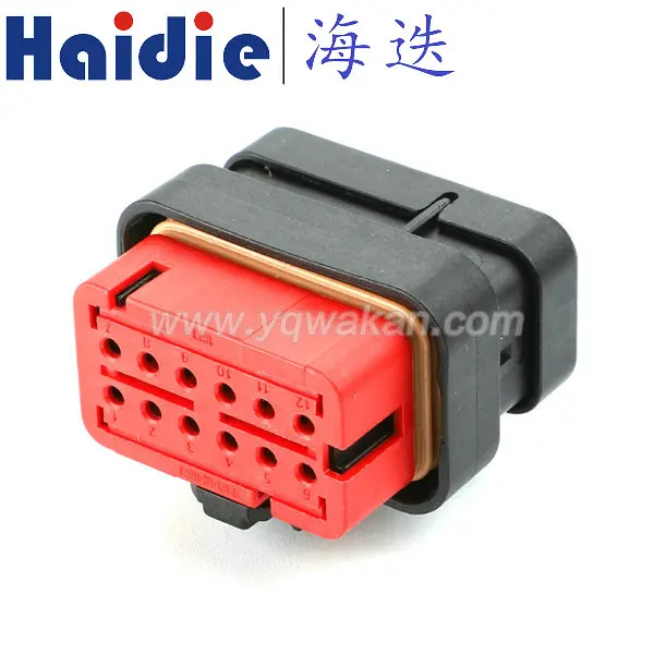 1 компл. 12 контактный автомобильный жгут проводов пластиковый водонепроницаемый