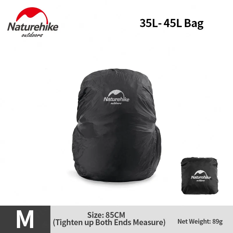 M(35-45L) Naturehike открытый альпинистский нейлон непромокаемый мешок крышка TUP водонепроницаемое покрытие 35-75L пылезащитный Снежный пакет крышка - Цвет: M(35-45L)