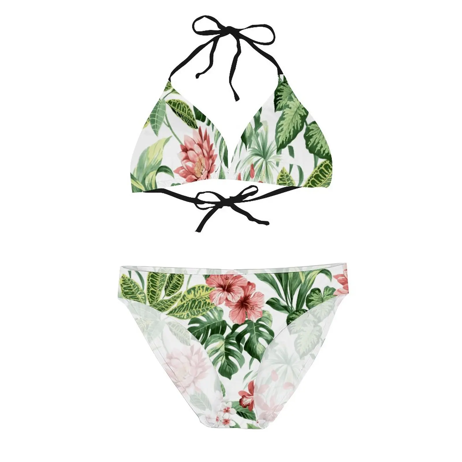 

Women 2021 Sexy Bikinis Brewster Home Fashions Josefa Green Tropical The Home Women Swimsuit Mid Waist Dress Sets Summer Women B