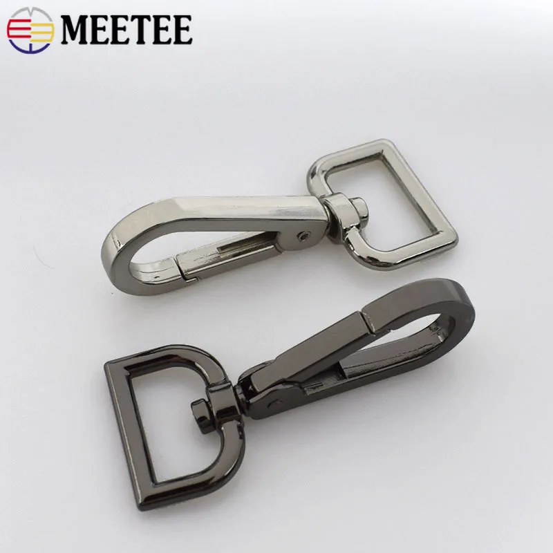 2/10 шт. металлический ремень Meetee 20 мм карабин для пряжки ремня карабина застежка