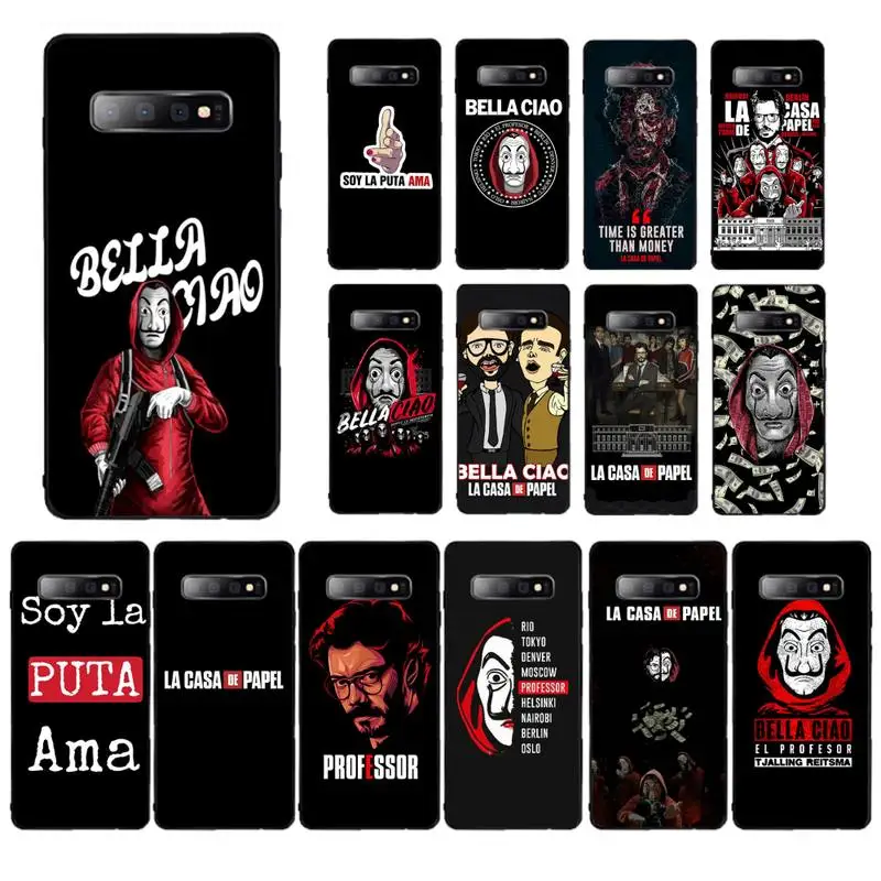 

MaiYaCa Spain TV Money Heist House Paper La Casa de papel Phone Case For Samsung S 6 7 8 9 10 20 plus lite edge Oppo A9 2020