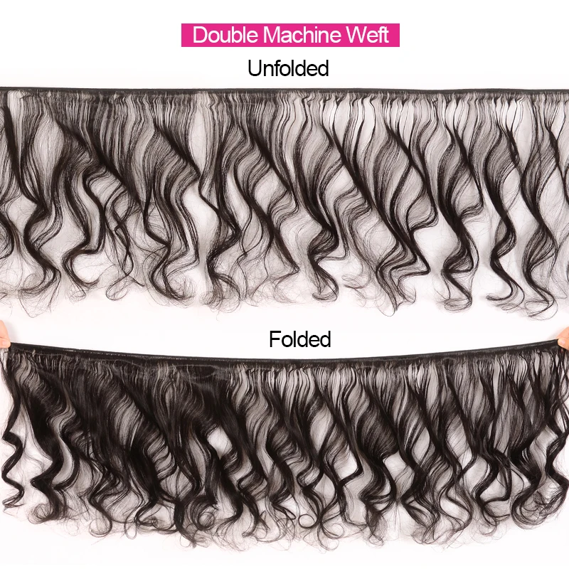 Klaiyi Malaysian Loose Deep Wave Bundles With Closure 4X4 Free Part 100% Human Hair 3 4Pcs Remy Weave | Шиньоны и парики