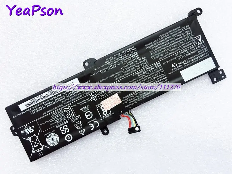 Аккумулятор Yeapson для ноутбука Lenovo Ideapad 330-15IKB 330-17IKB 7 6 В 3910 мА · ч | Компьютеры и офис