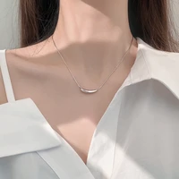 925 sterling silver necklace pendant geometric gold choker necklace for women silver jewelry new